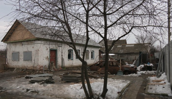 Будинок Яцюків в Іванівці, який росіяни розграбували