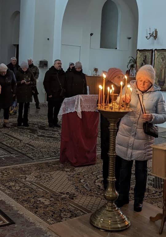 У Корківському храмі вперше молилися українською