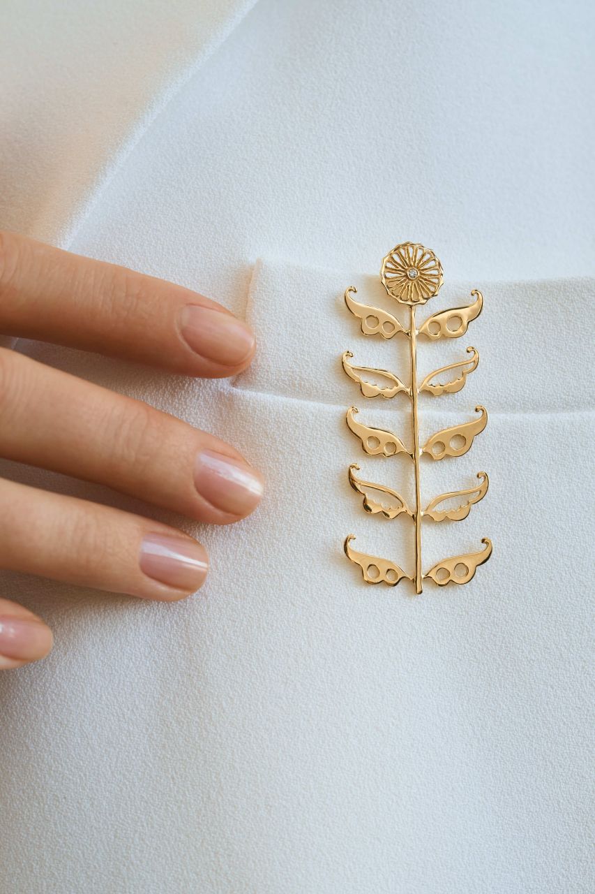 Брошка «КВІТКА»