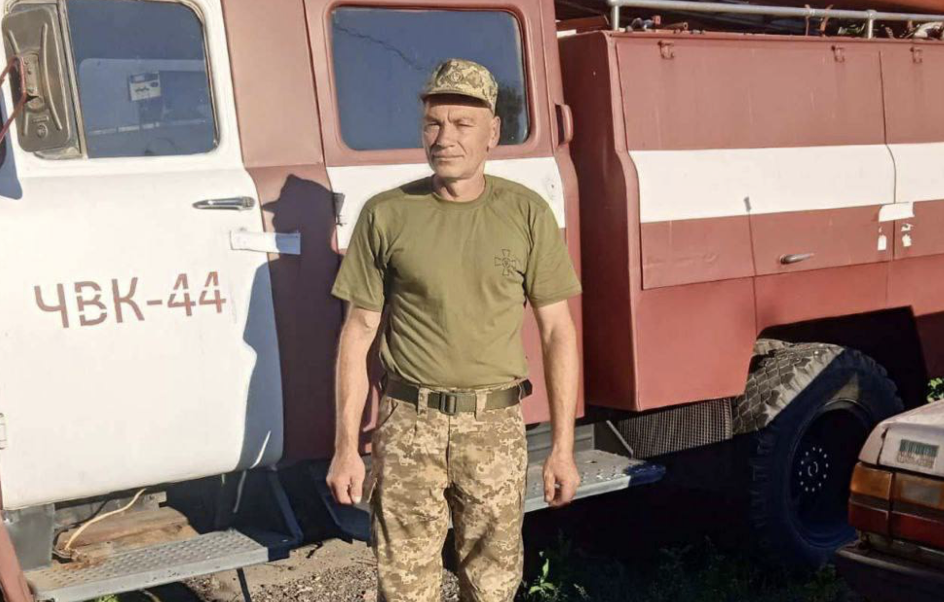 Солдат Володимир Максименко із Менської громади
