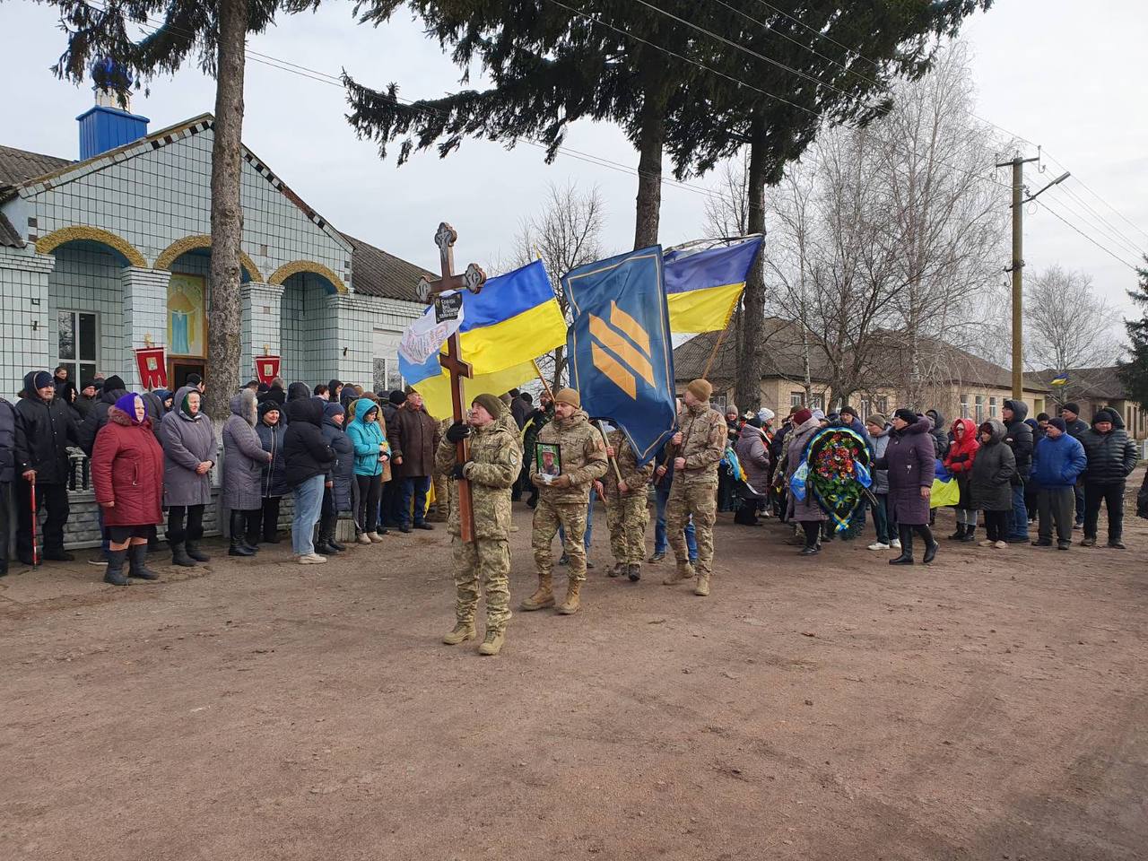 Прощання із Юрієм Брачуном у Малодівицькій громаді