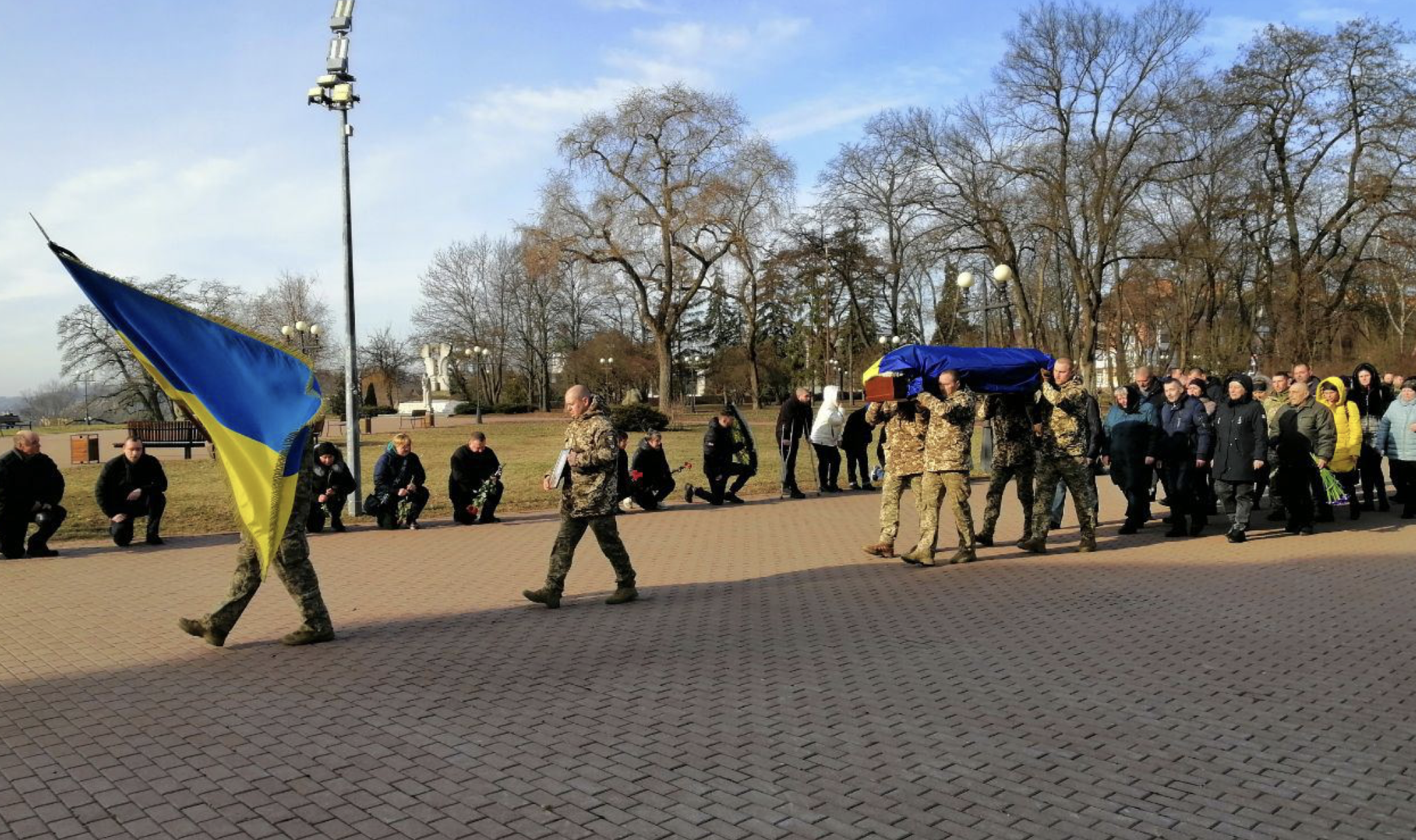 Прощання із Денисом Пясецьким у Чернігові