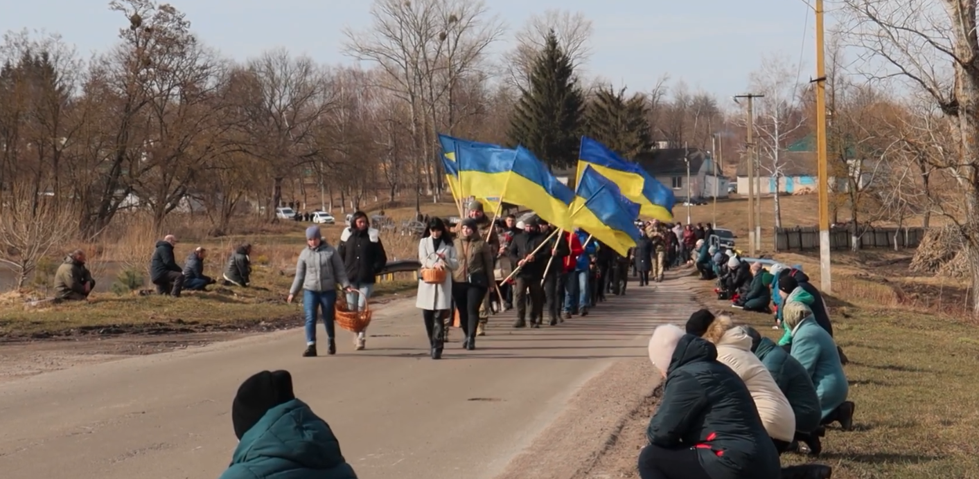Прощання із Миколою Телюком у Варві 