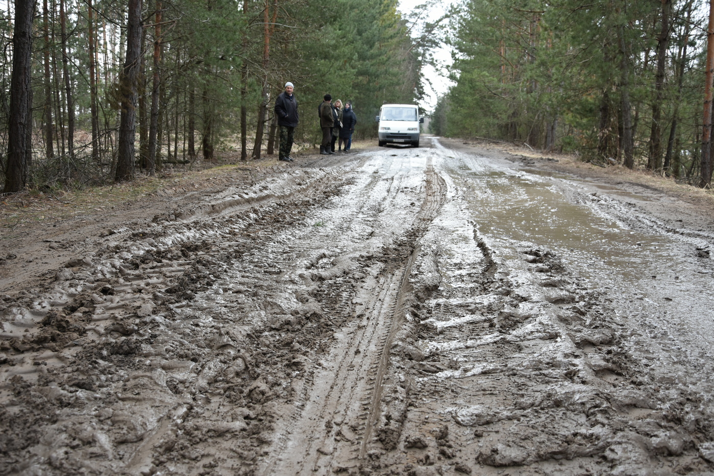 Селяни проти аграріїв: на Коропщині зафіксували факт знищення дороги
