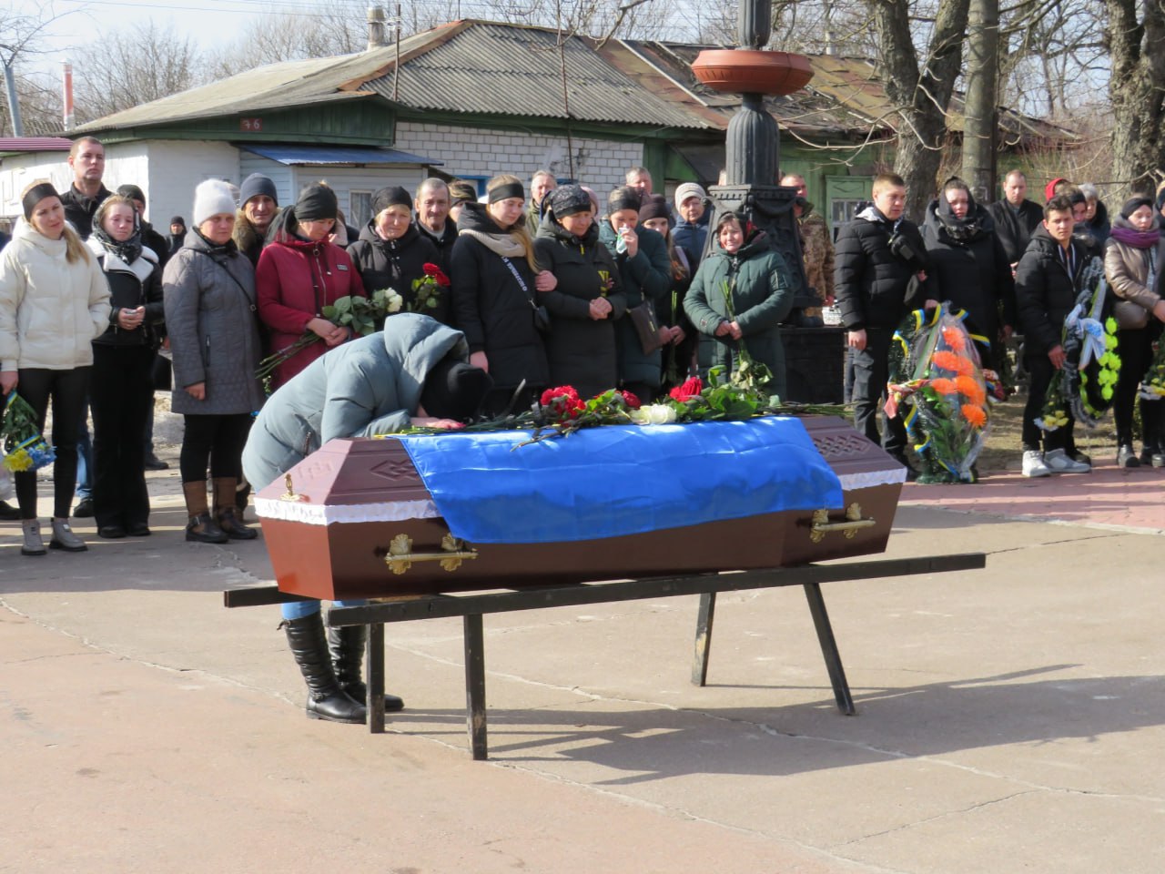 Прощання із Олександром Власенко у Новгород-Сіверській громаді