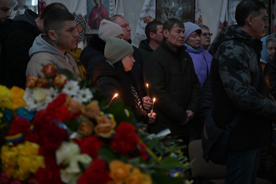 Прощання із Володимиром Драбом у Ніжині