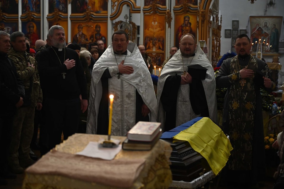 Прощання із Володимиром Драбом у Ніжині