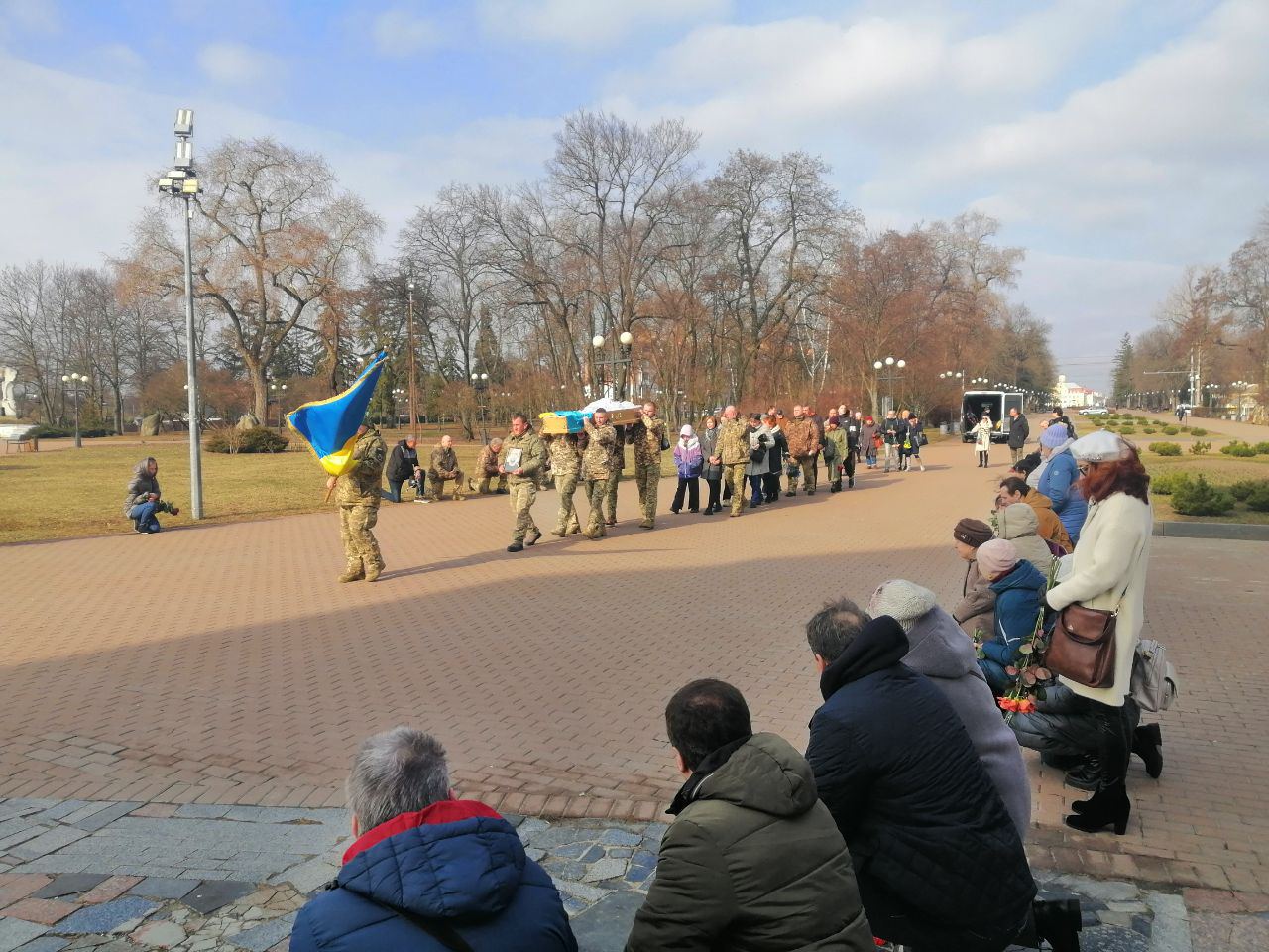 Прощання із Павлом СВІТЛИЧНИМ у Чернігові