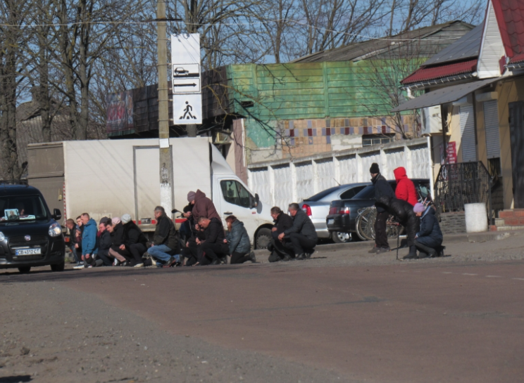 Прощання із Володимиром Соляником у Лосинівській громаді