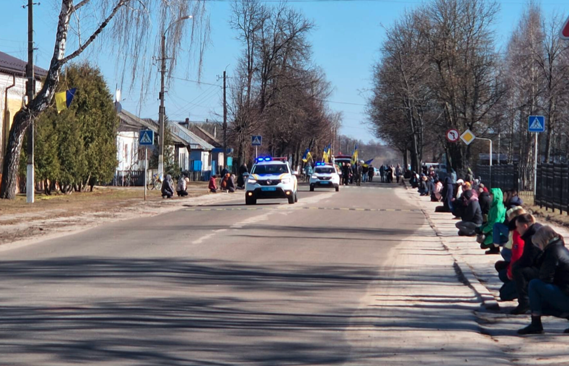 Прощання із Михайлом Шматком у Семенівці
