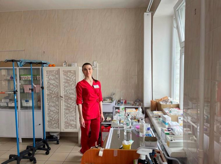 Тетяна Толстова, медсестра Корюківської ЦРЛ