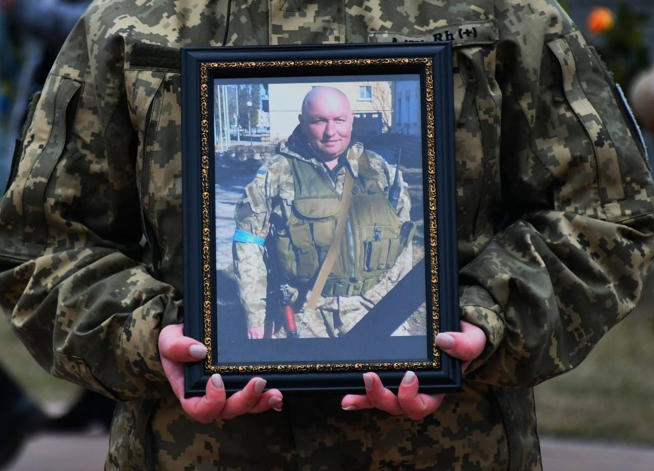 Прощання із солдатом Сергієм РУГАЛЕМ у Ніжині