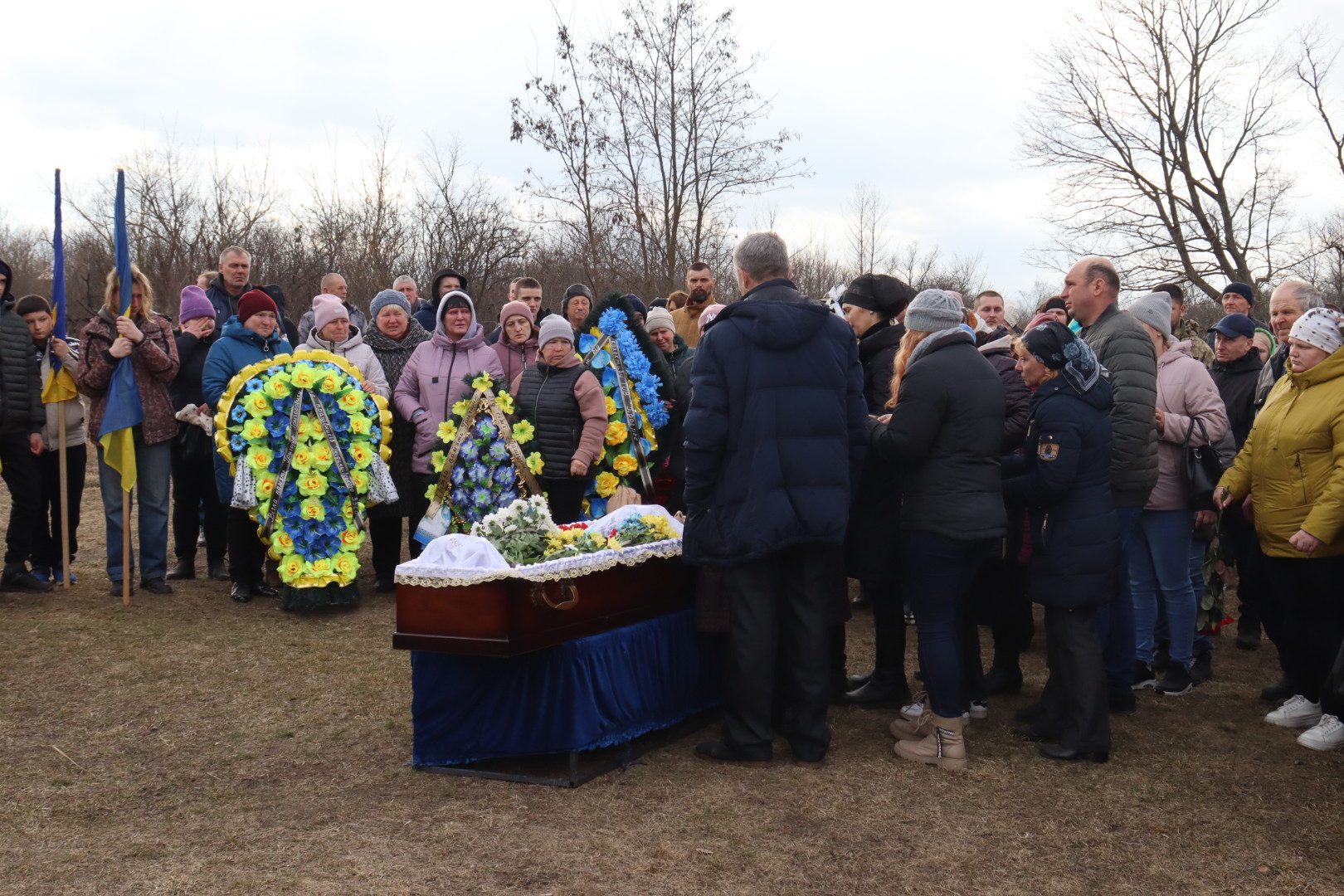 Прощання із Григорієм Єрмощенком у Варвинській громаді