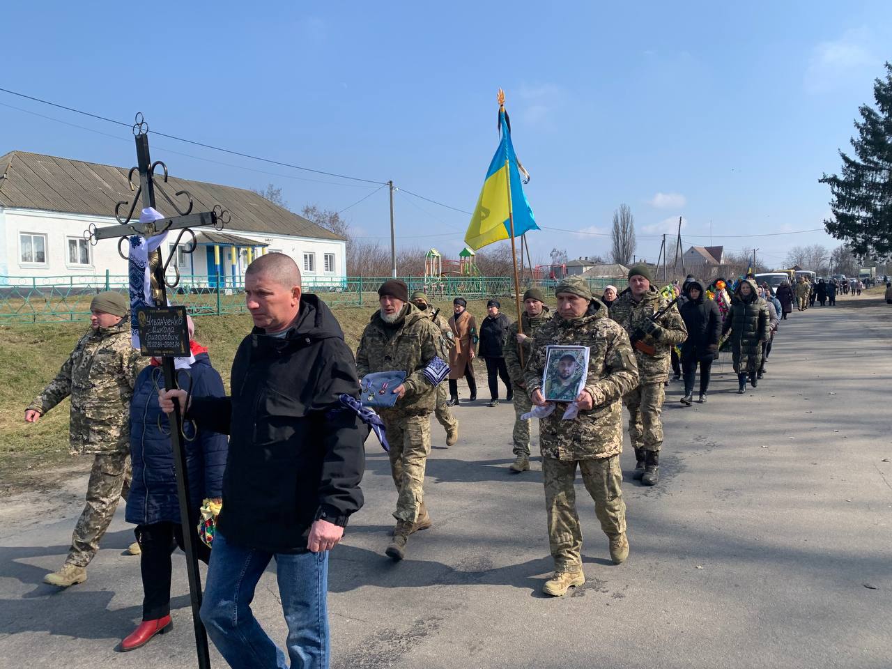 Прощання із Миколою УЛЬЯНЧЕНКОМ у Бобровицькій громаді