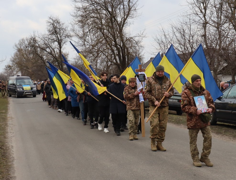 Прощання із Григорієм Єрмощенком у Варвинській громаді