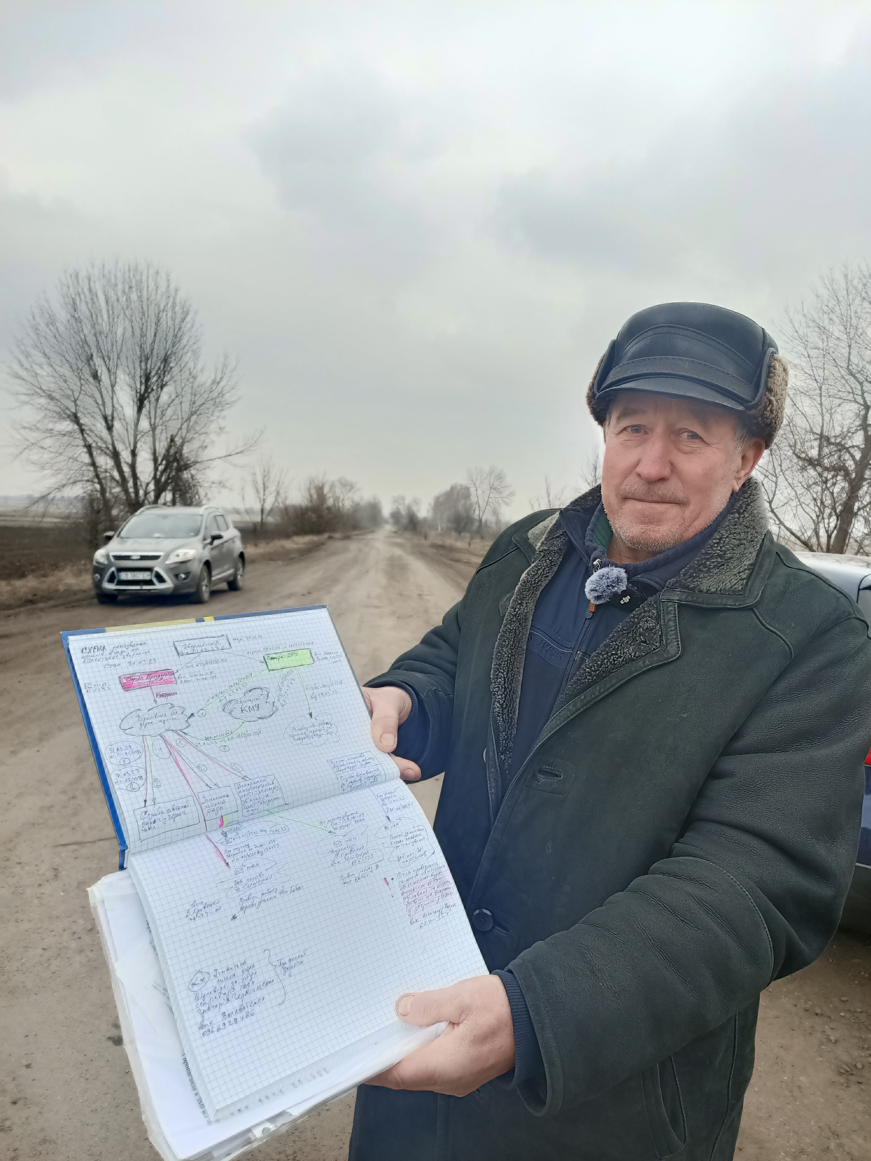 На Ічнянщині люди викликали поліцію через ями на дорогах