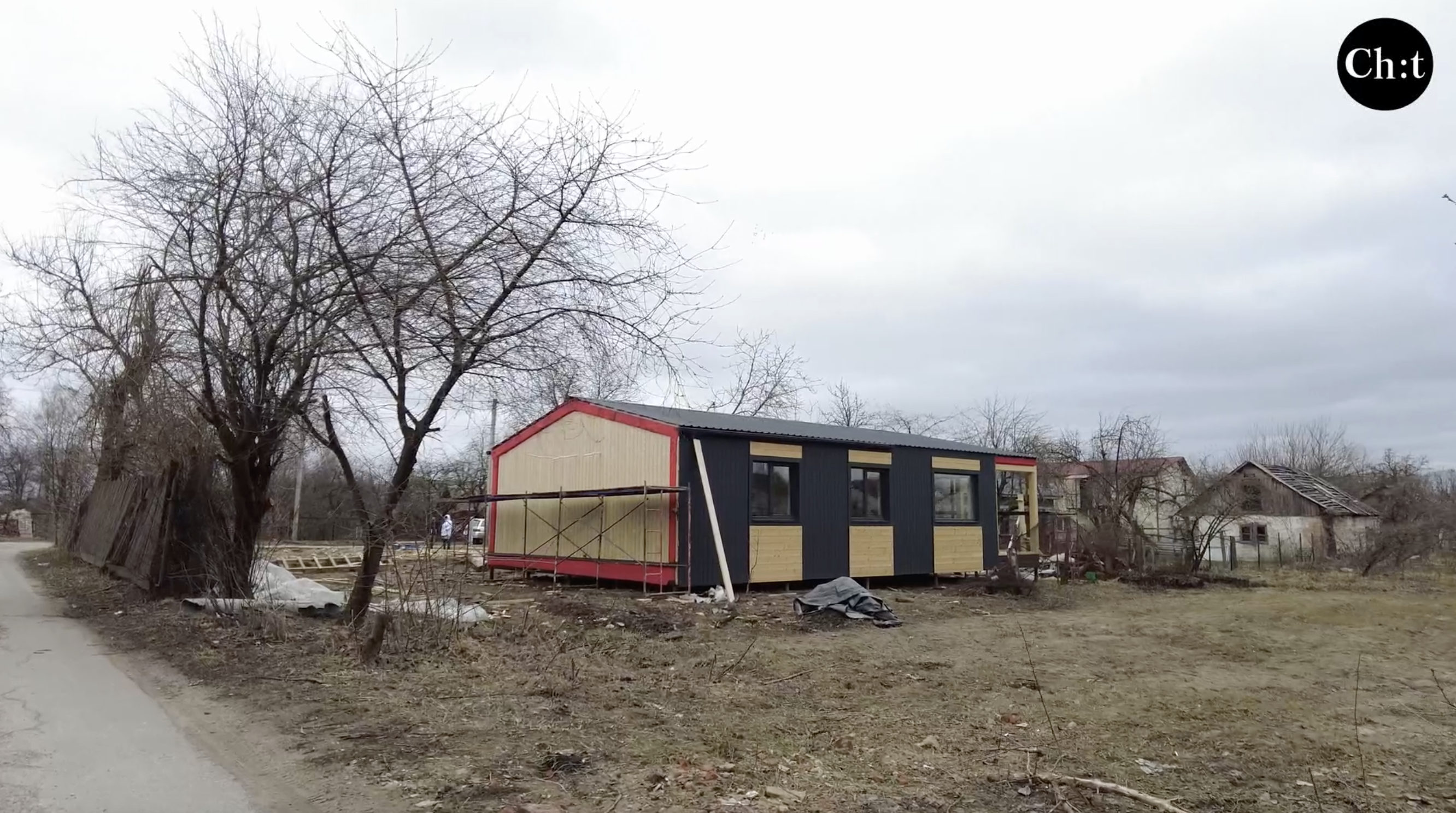 У Ягідному будують житло для тих, хто втратив оселю через війну