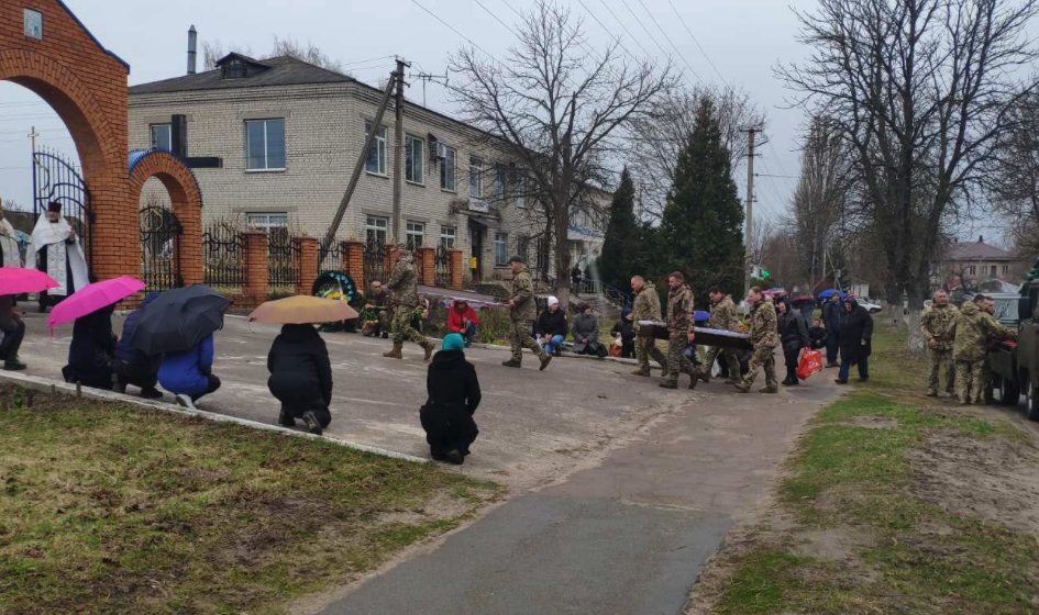 Прощання із Сергієм Юдиним у Ріпкинській громаді