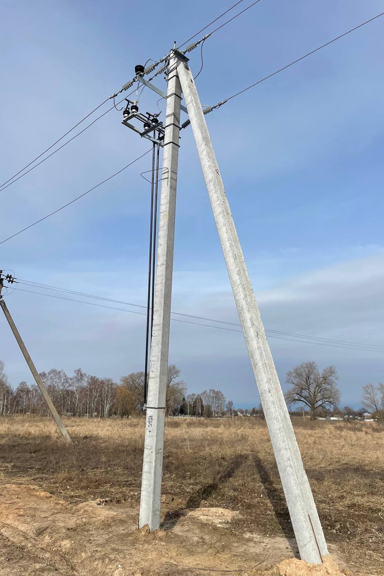 Енергетики Чернігівщини реконструюють розподільні мережі