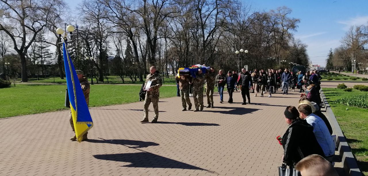 Прощання із Дмитром ШИБАНОВИМ у Чернігові