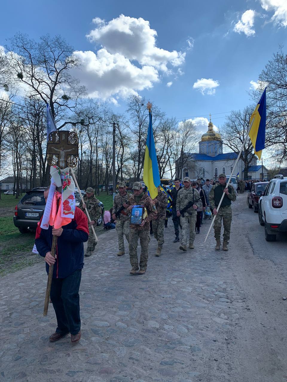 Прощання із Сергієм ЩОГОЛЕВИМ у Новобасанській громаді