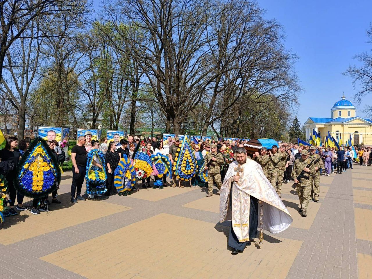 Прощання із Максимом УШЕНКОМ у Прилуках