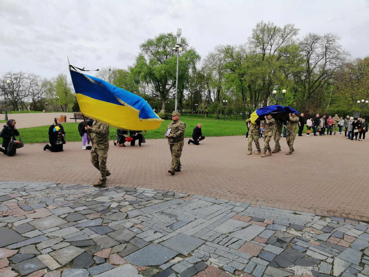 Прощання із Валентином КОТОМ у Чернігові