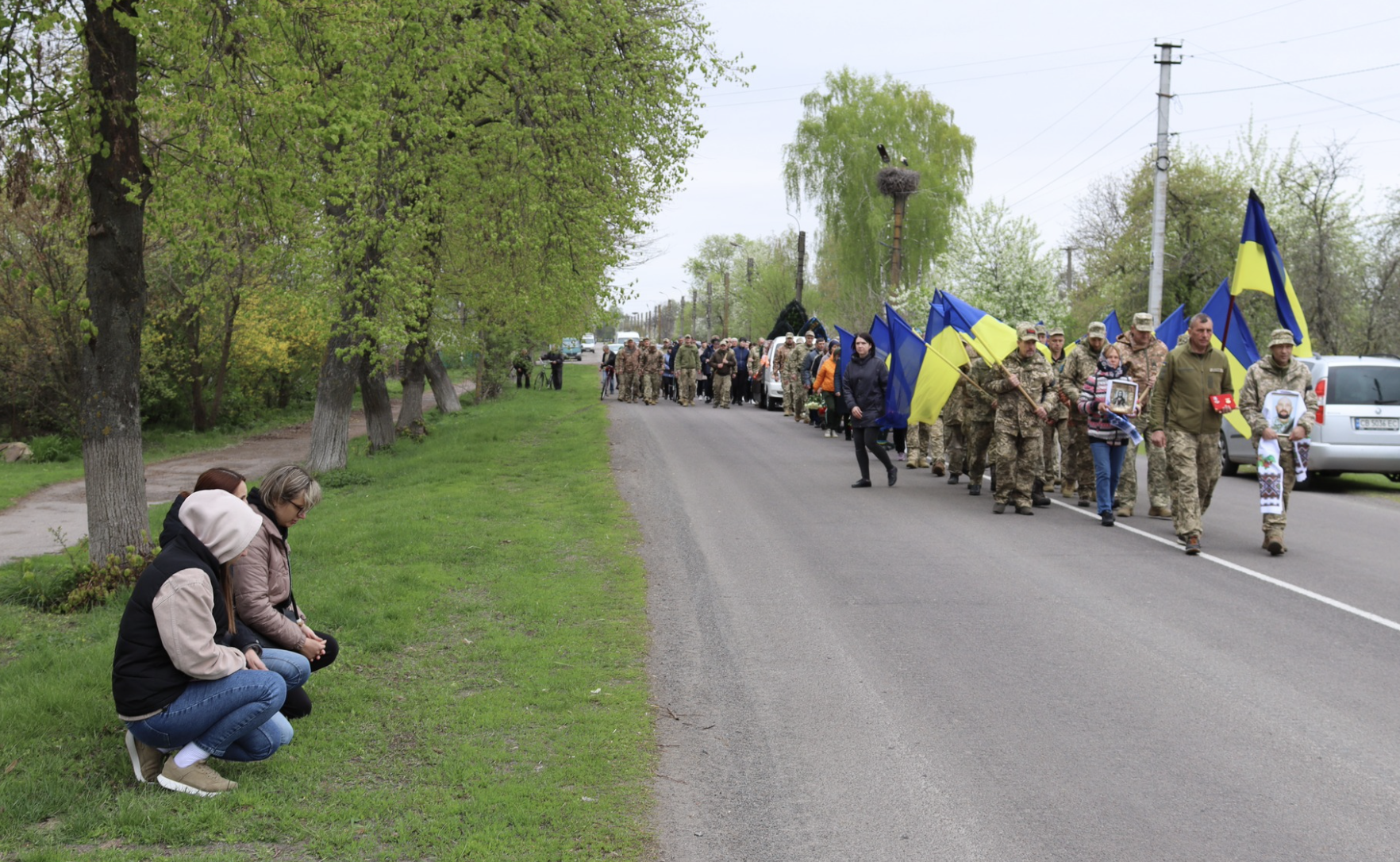 Прощання із Олександром ЗЕЛЕНСЬКИМ у Куликівській громаді