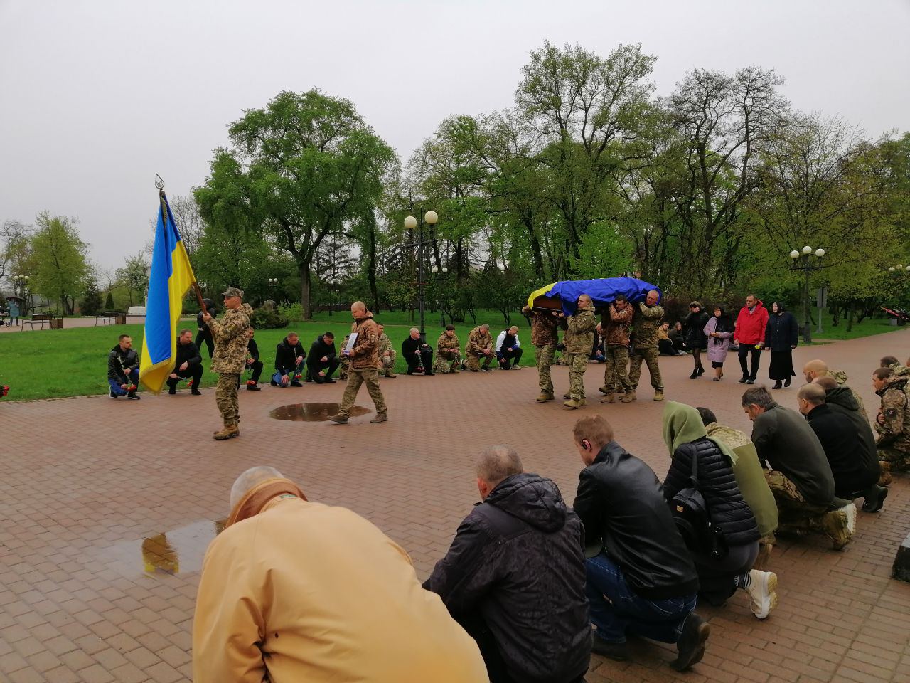 Прощання із Георгієм ПАВЛОВИМ у Чернігові