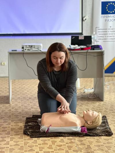 Тренінг з домедичної допомоги для жителів Іванівської громади від CIVIC