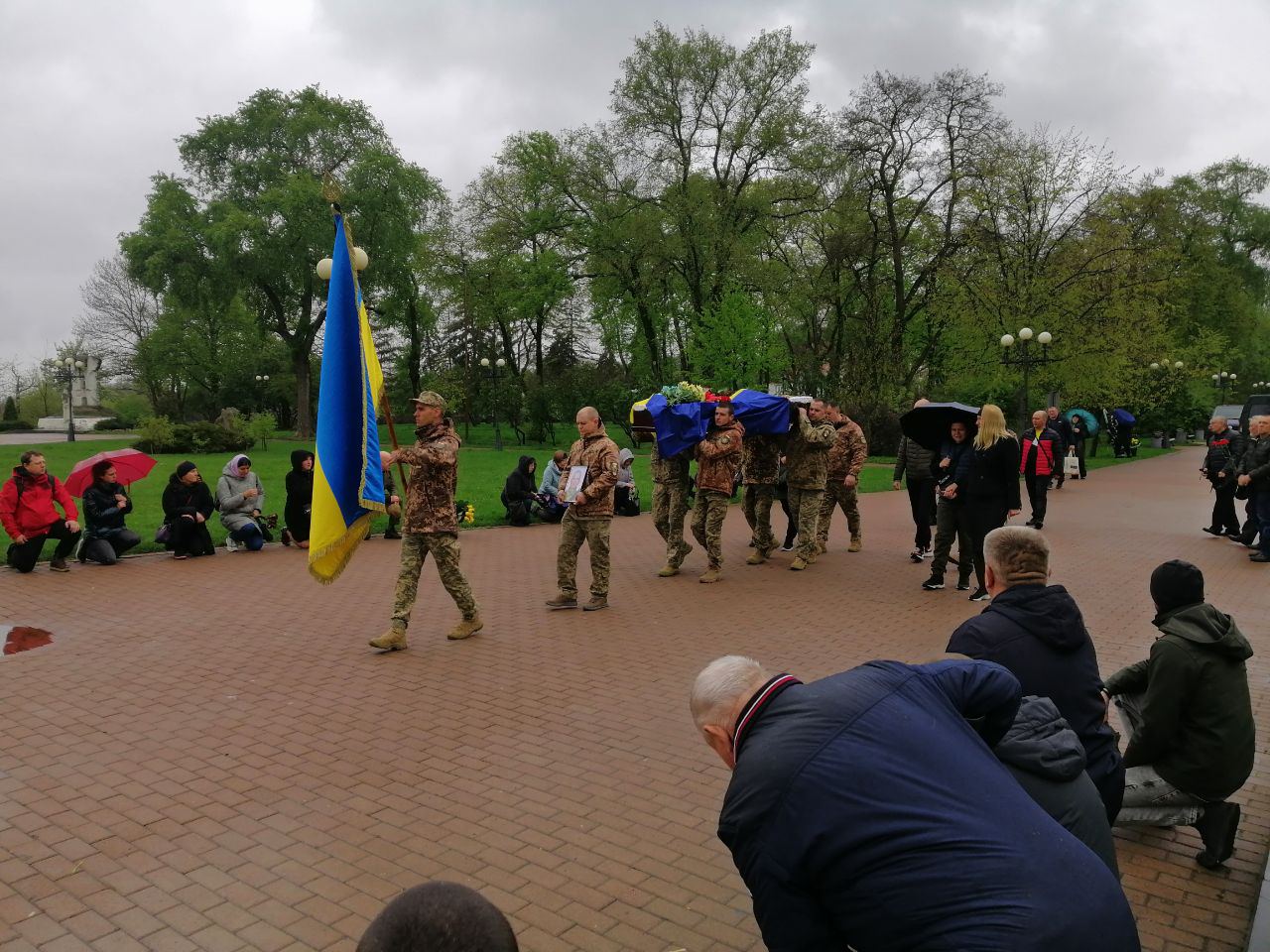 Прощання із Олегом САЛТАНОМ у Чернігові
