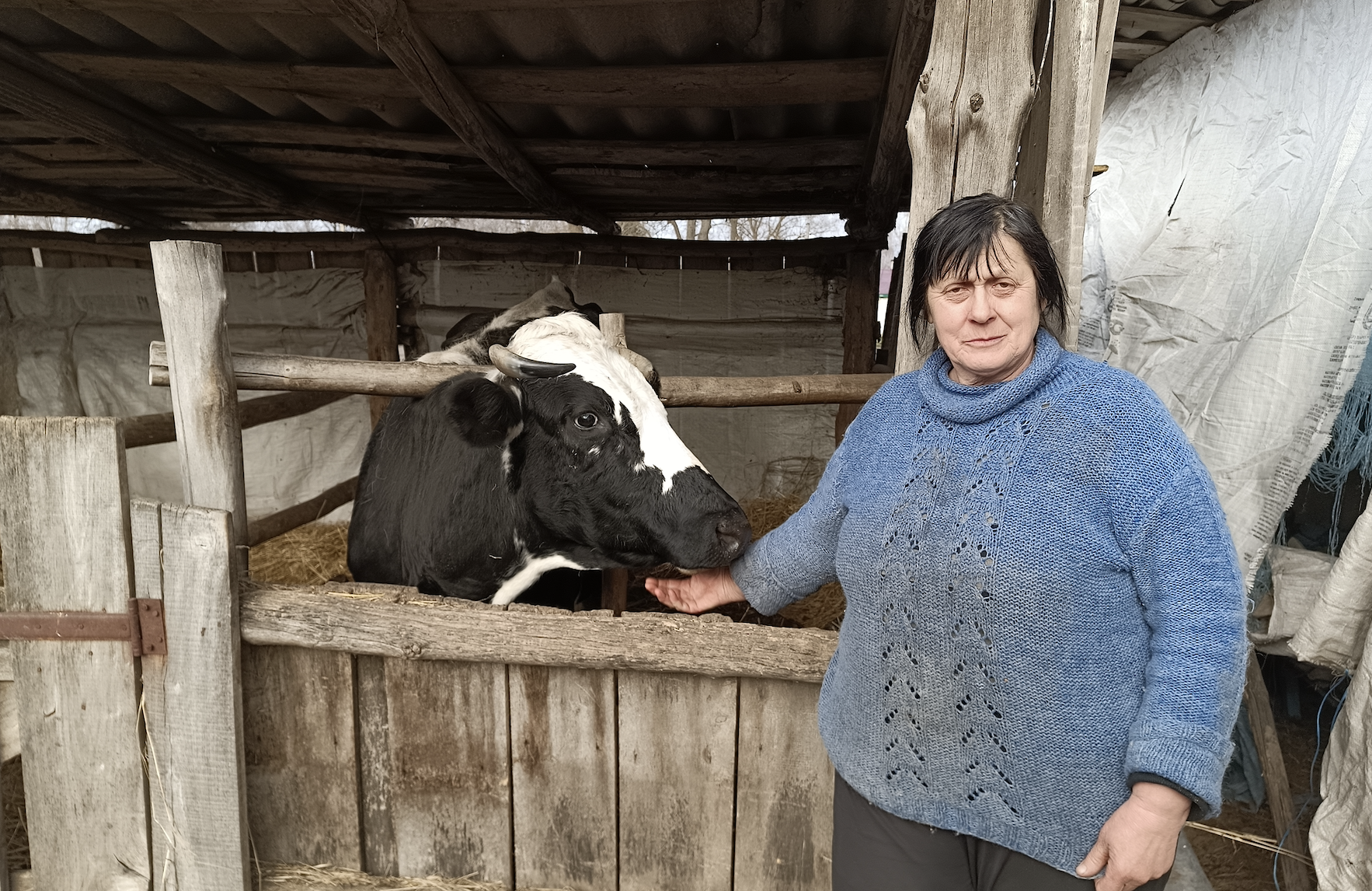 61-річна Лілія Харченко з Городища, Чернігівщина