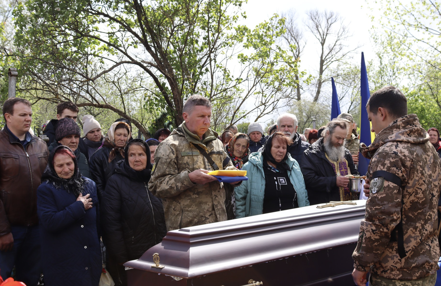 Прощання із Дмитром Попаненко у Куликівській громаді