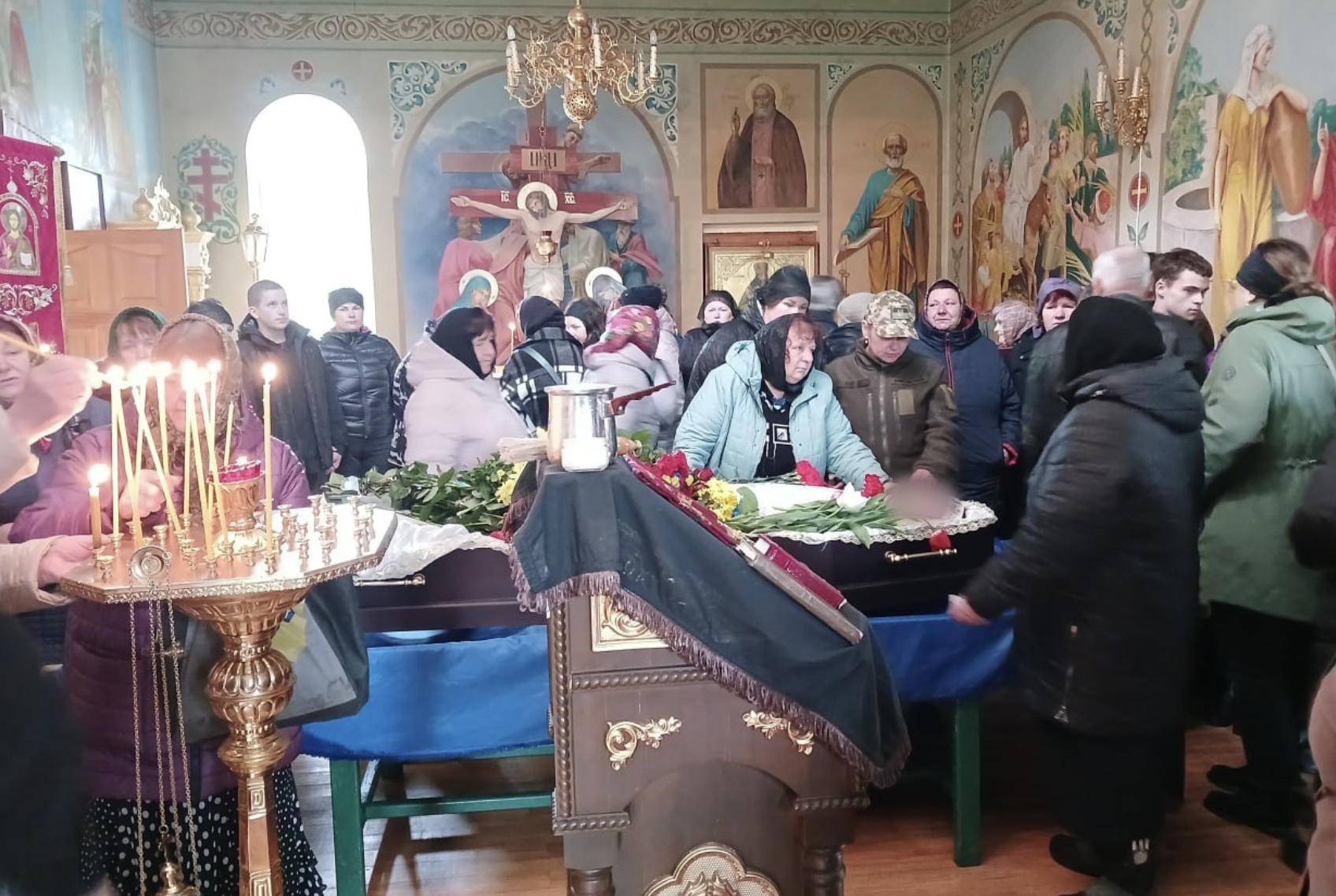 Прощання із Дмитром Попаненко у Куликівській громаді