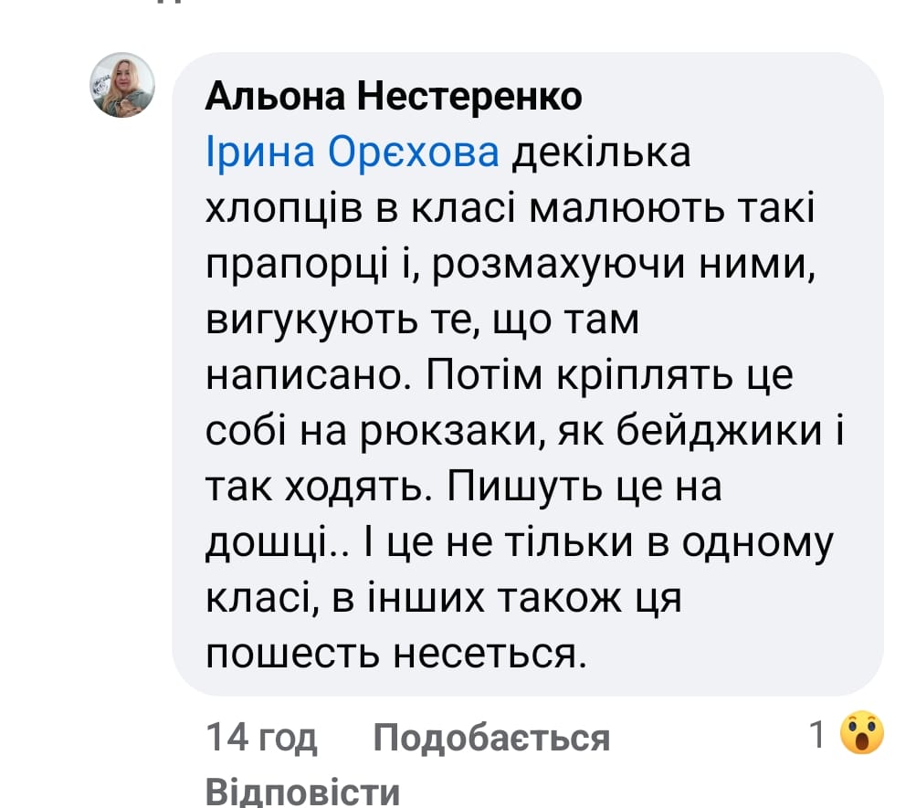 «..у*буй в Польшу, бо тебе п*зда»: у школі №2 цькують маму, що підняла тему проросійського сепаратизму