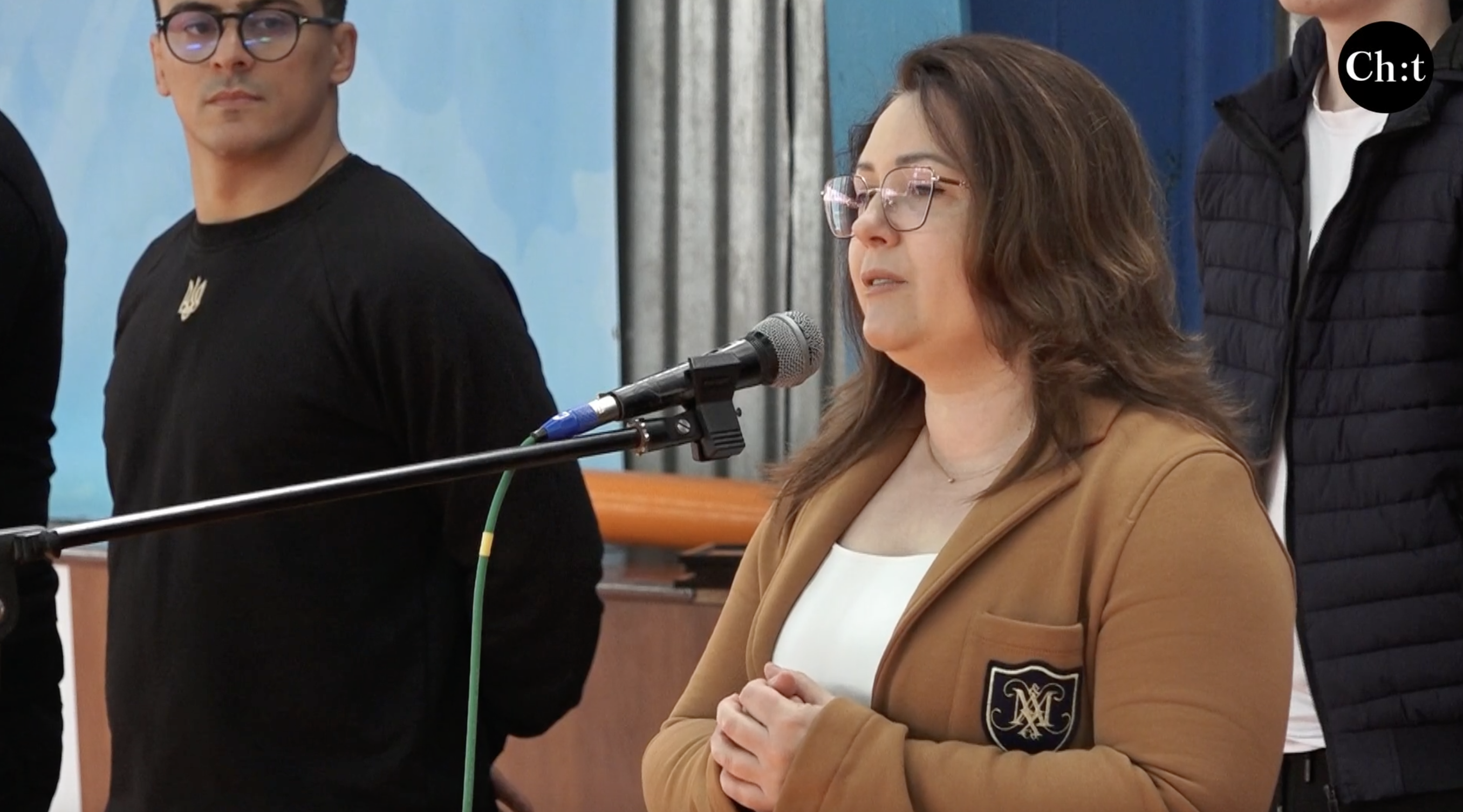 Жанна Шерстюк, заступниця начальника Чернігівської ОВА, змагання "Пліч-о-пліч" у Чернігові, квітень 2024 року