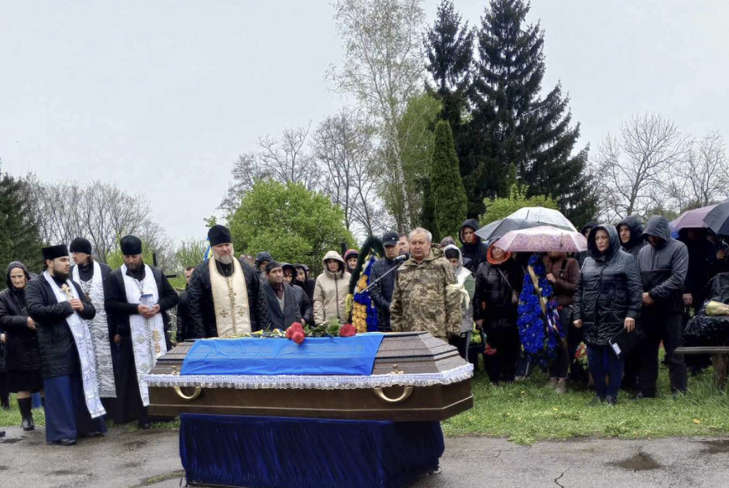 Прощання з Євгенієм ЄДІНОВИМ у Сухополовʼянській громаді