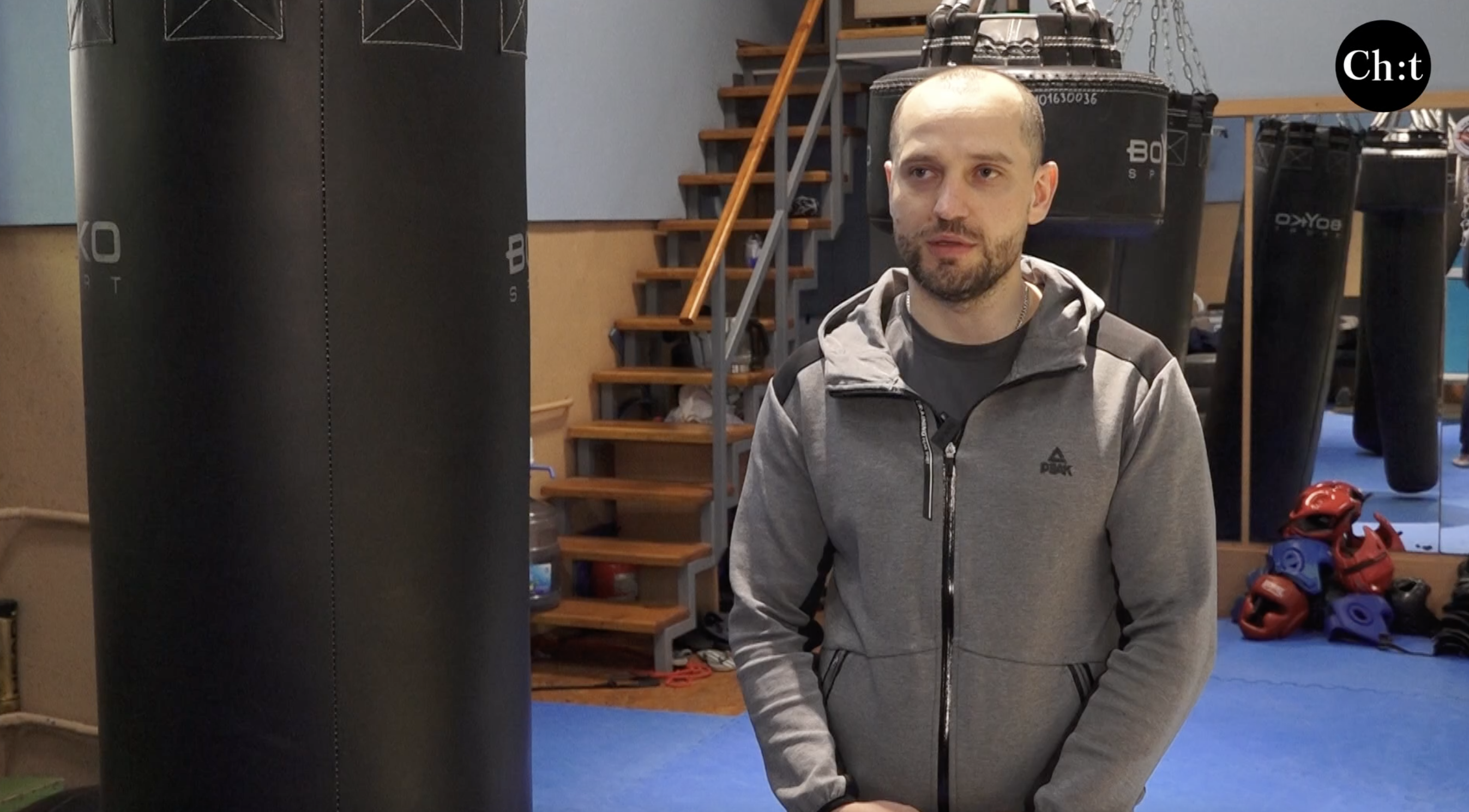 Роман Луданик, старший тренер збірної Чернігівської області з кікбоксингу