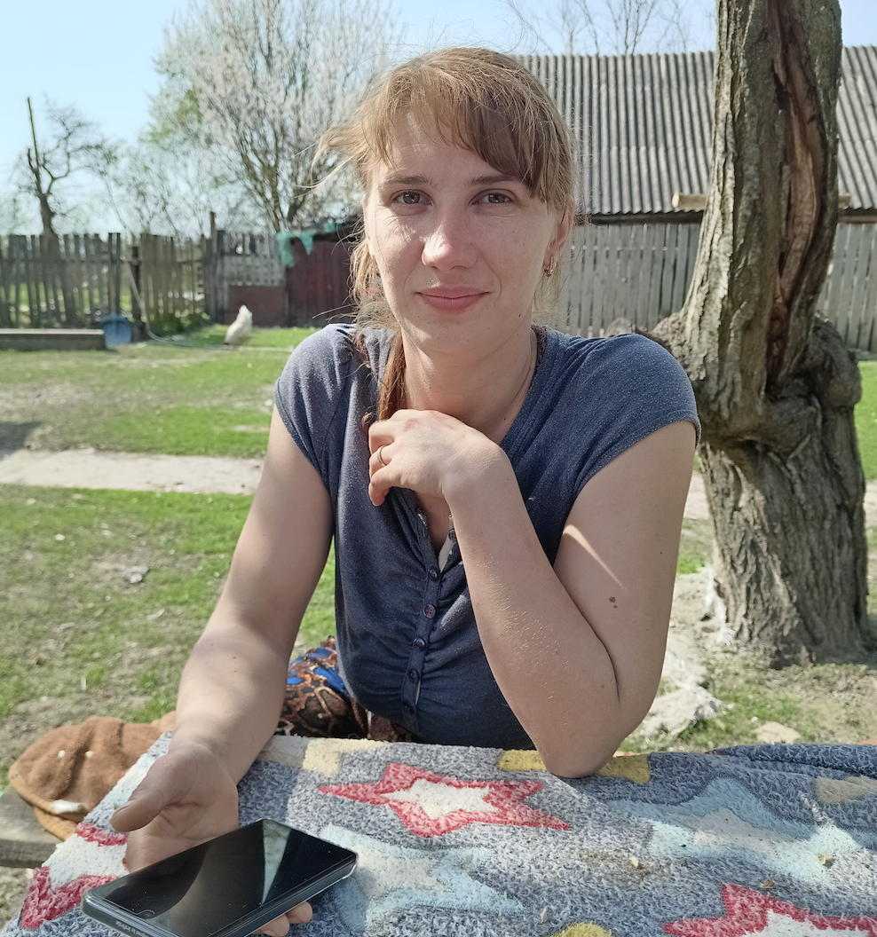 27-річна Ганна Вихованець з села Розвинівка