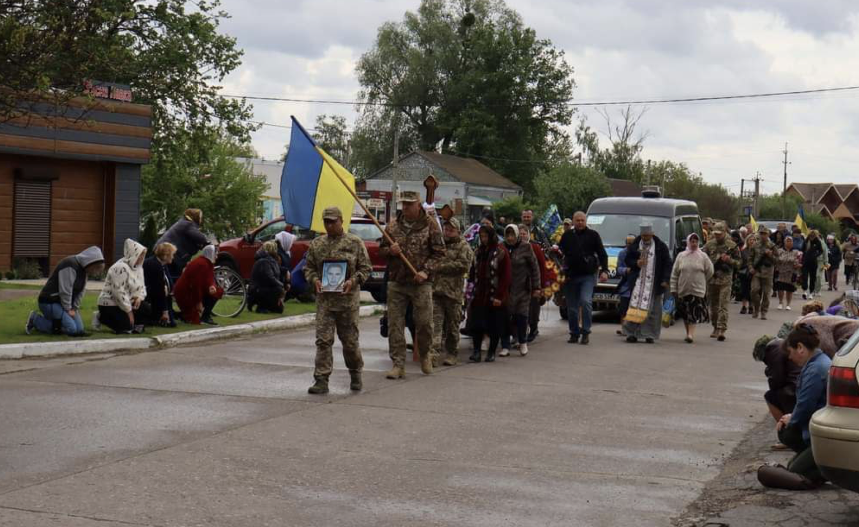 Прощання із Роландом Халоєвим у Варвинській громаді