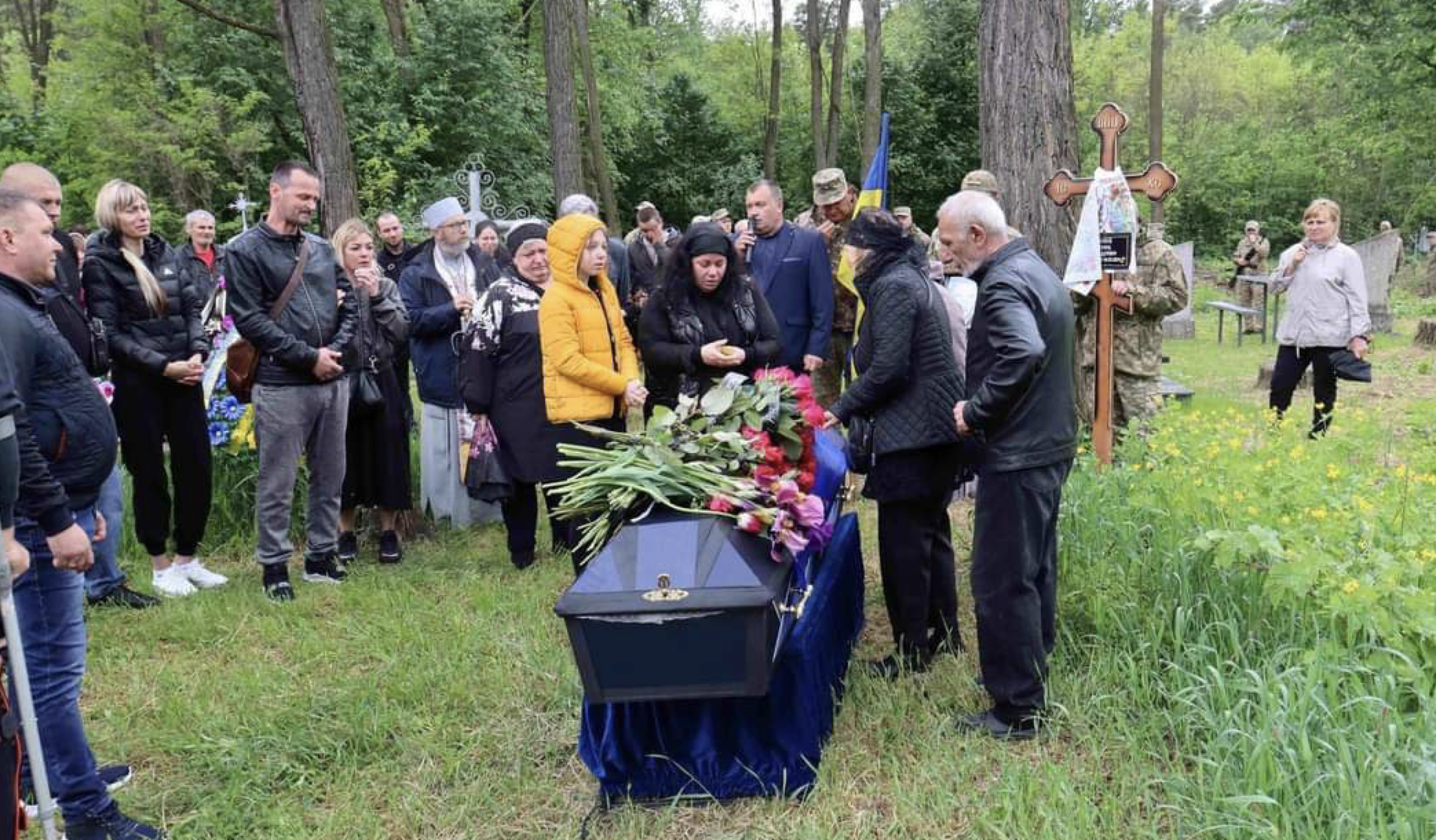 Прощання із Роландом Халоєвим у Варвинській громаді