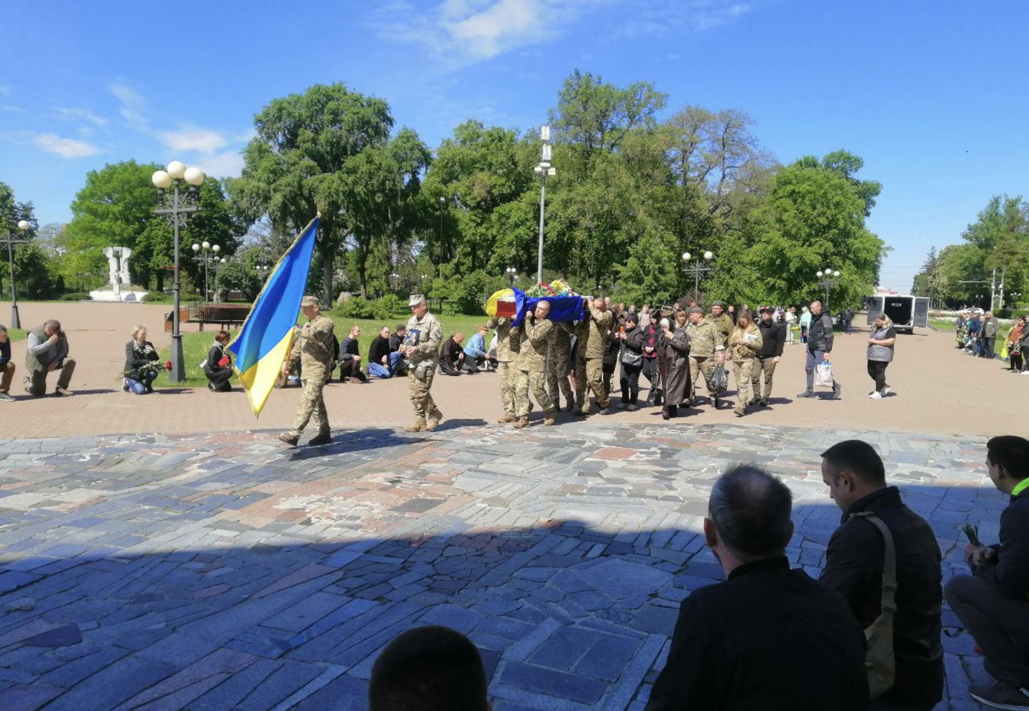 Прощання із Денисом КАРПЕНКО у Чернігові