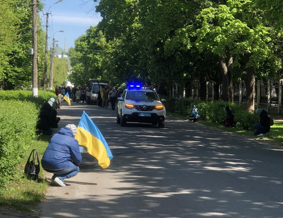 Прощання із Петром ФЕДУНОВИМ у Новгород-Сіверській громаді