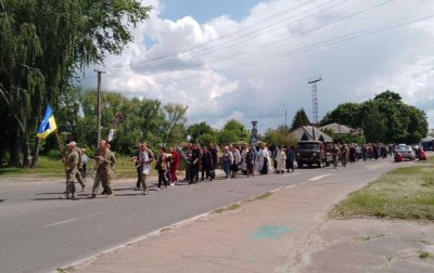 Прощання із Олексієм РУДИМ у Ріпкинській громаді