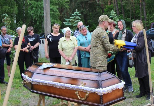 Прощання із Андрієм ЛАЗОРЕНКОМ у Сновську