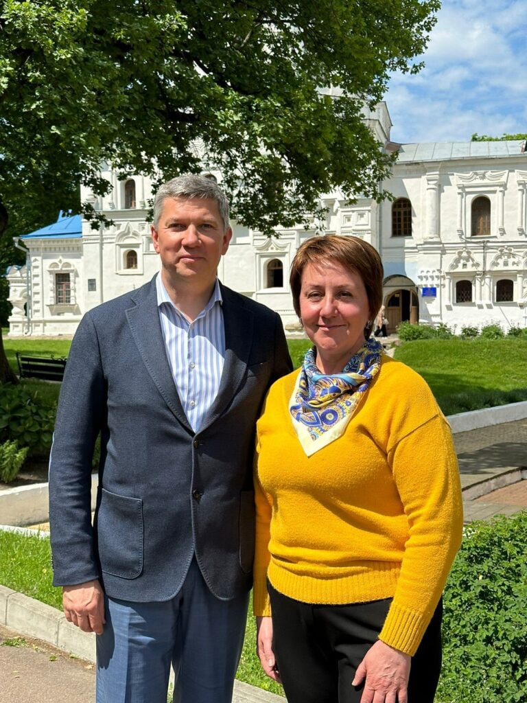Ростислав Карандєєв та Наталія Реброва