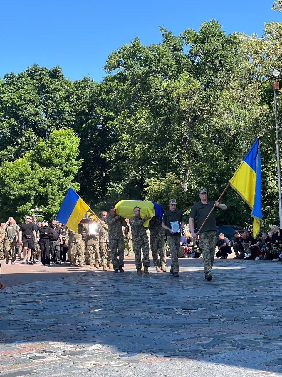 Прощання із Костянтином ЧЕЛОМБІТЬКО та Олексієм ШЕСТАКОВИМ у Чернігові