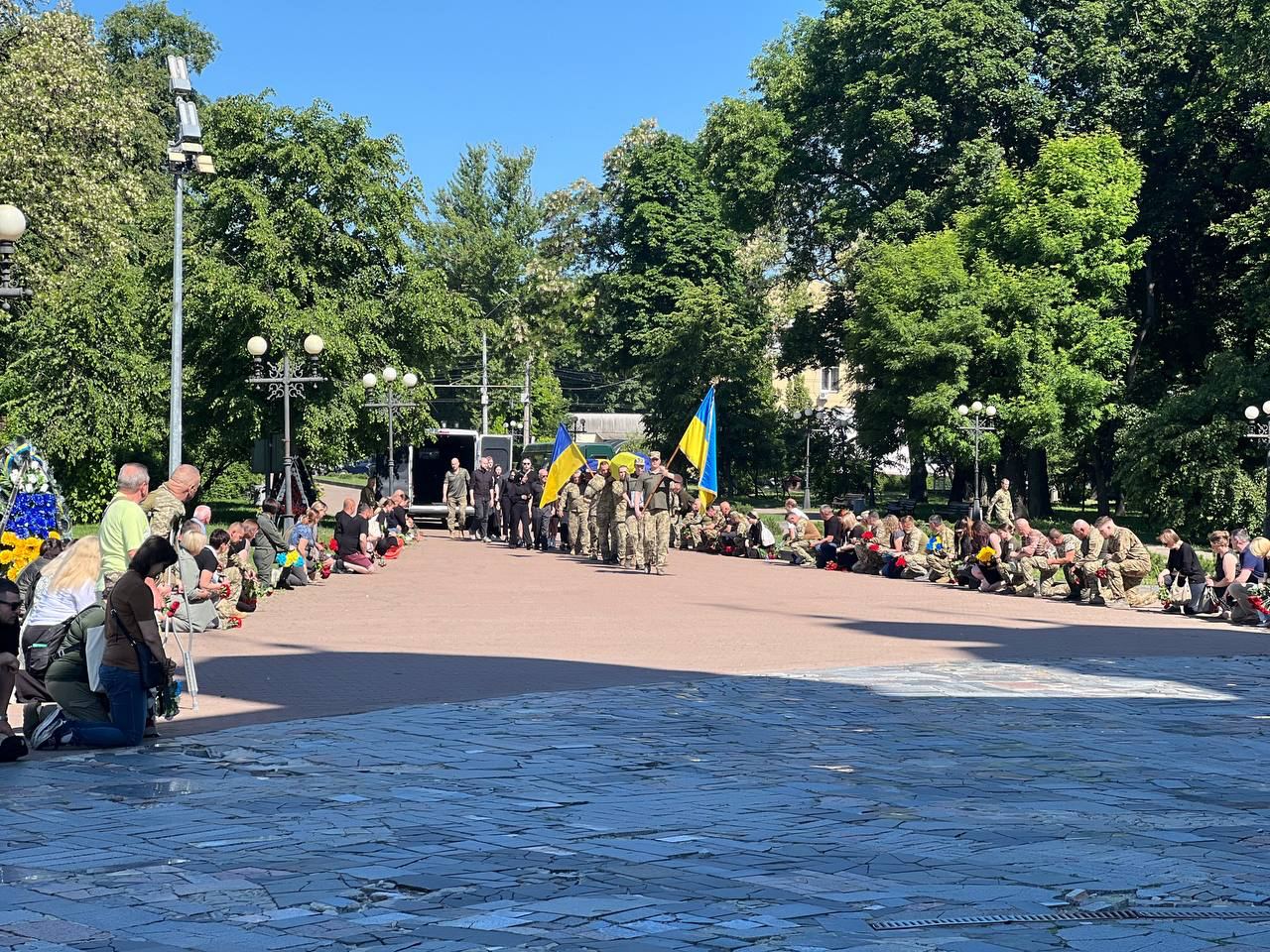 Прощання із Костянтином ЧЕЛОМБІТЬКО та Олексієм ШЕСТАКОВИМ у Чернігові