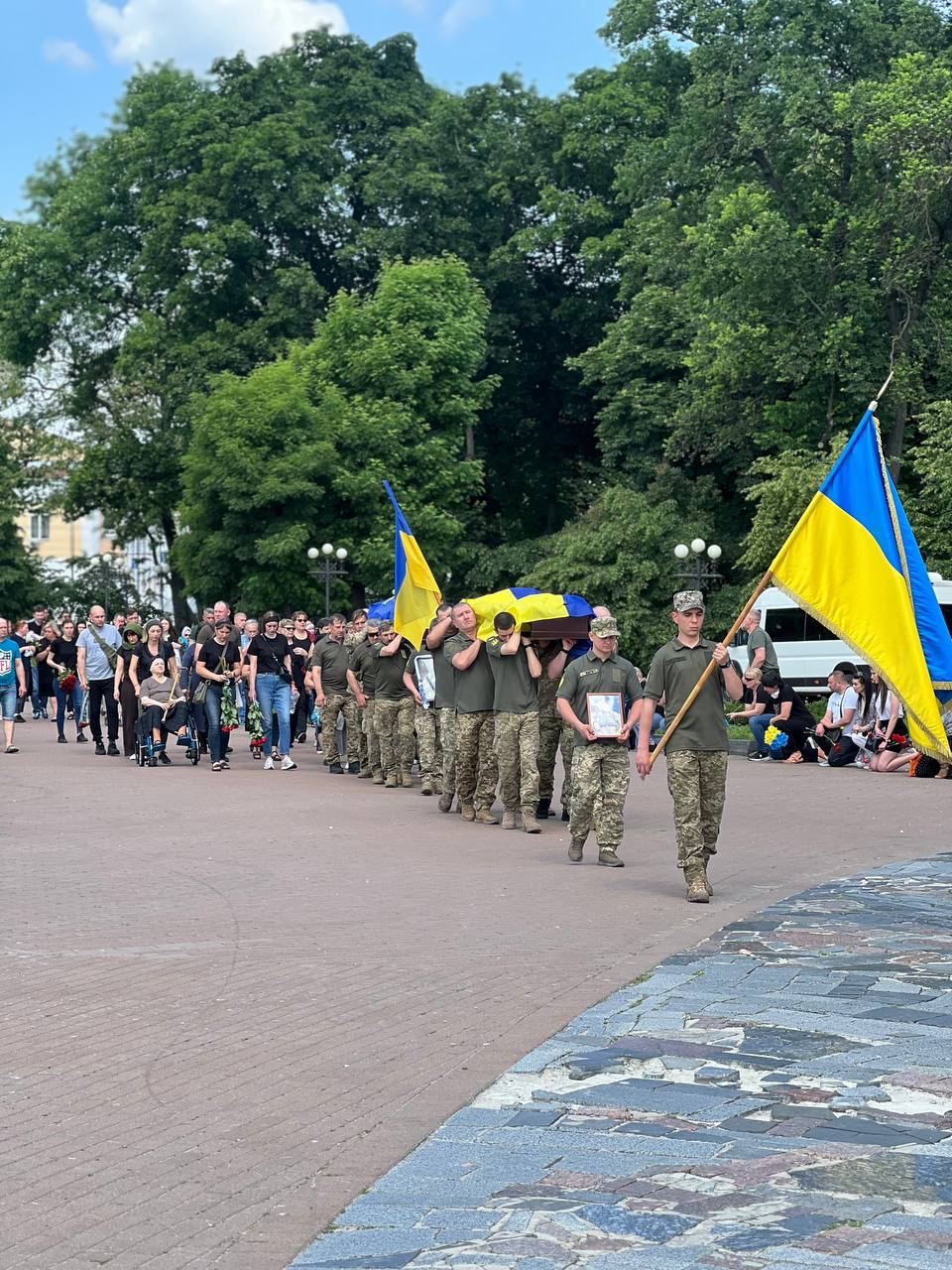 Прощання із Ігорем СКОКОМ у Чернігові