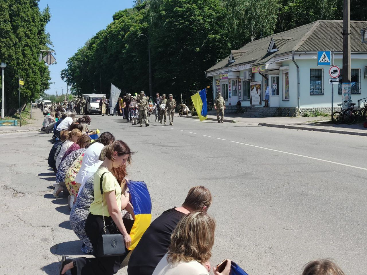 Прощання із Андрієм ПОНОМАРЕНКОМ у Менській громаді